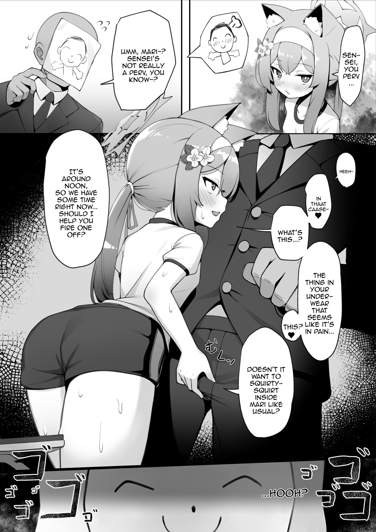 Hentai Manga Comic-Mari's Secret 2 ~Babymaking With Sensei Edition~-Read-8